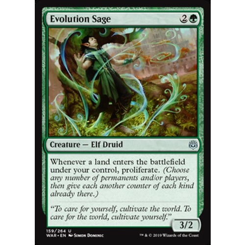 Evolution Sage FOIL - WAR