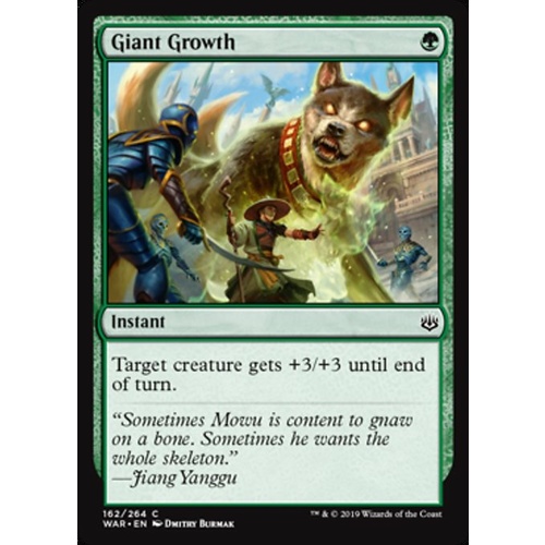 Giant Growth FOIL - WAR