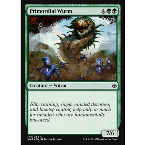 Primordial Wurm FOIL - WAR