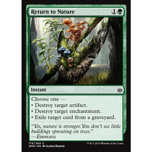 Return to Nature FOIL - WAR