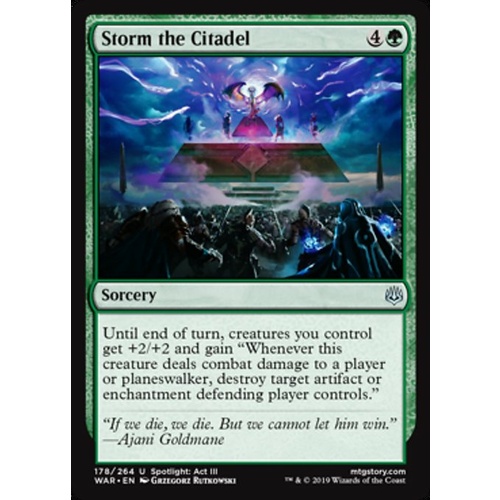 Storm the Citadel FOIL - WAR