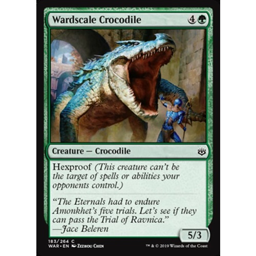 Wardscale Crocodile FOIL - WAR