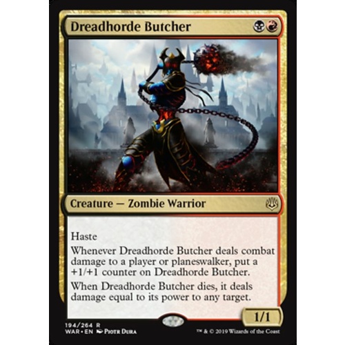 Dreadhorde Butcher FOIL - WAR