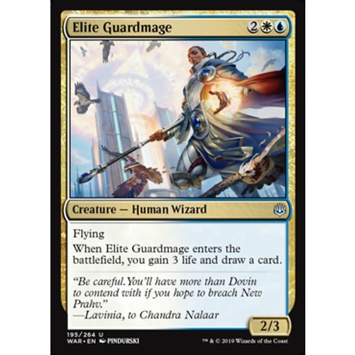 Elite Guardmage FOIL - WAR