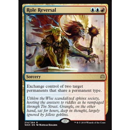 Role Reversal FOIL - WAR