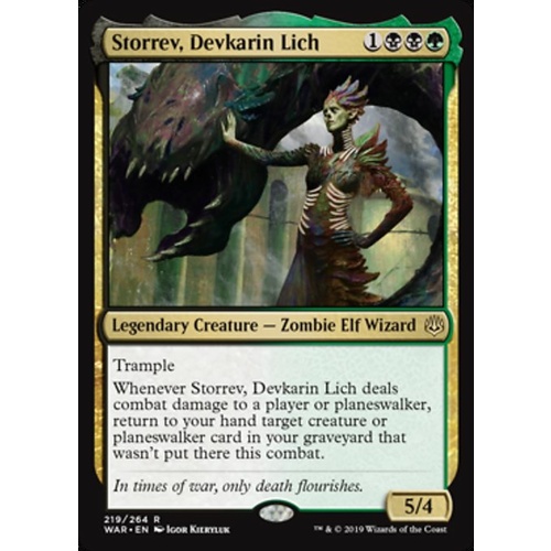 Storrev, Devkarin Lich FOIL - WAR