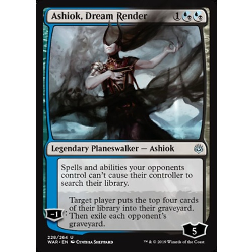 Ashiok, Dream Render FOIL - WAR