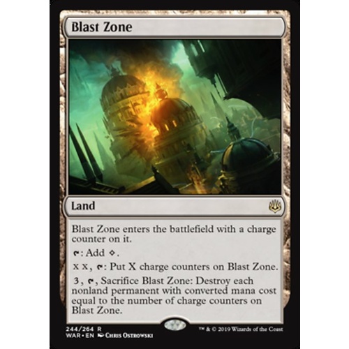 Blast Zone FOIL - WAR
