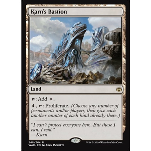 Karn's Bastion FOIL - WAR