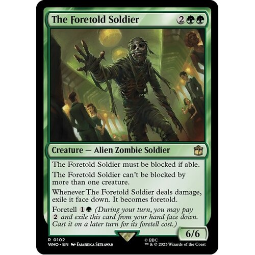 The Foretold Soldier - WHO
