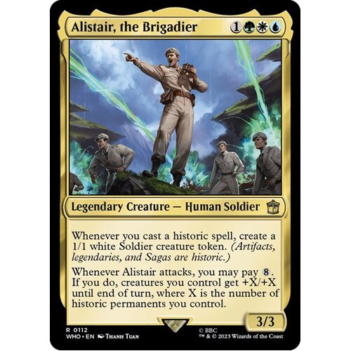 Alistair, the Brigadier - WHO