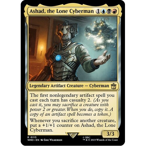 Ashad, the Lone Cyberman - WHO