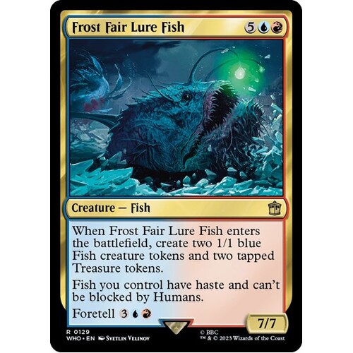 Frost Fair Lure Fish - WHO