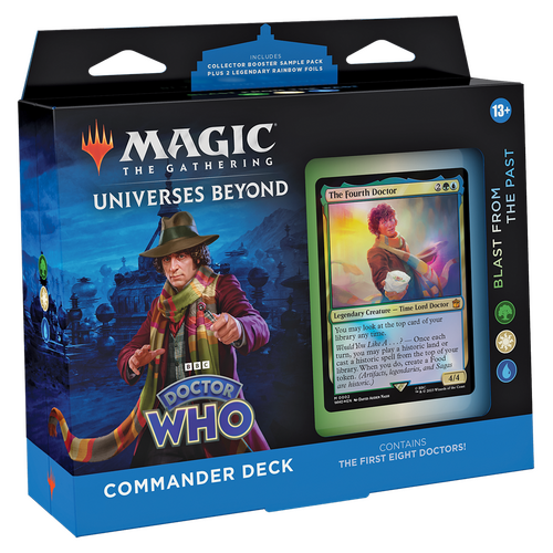 Magic: The Gathering Doctor Who Commander Deck Blast from the Past