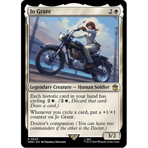 Jo Grant FOIL - WHO