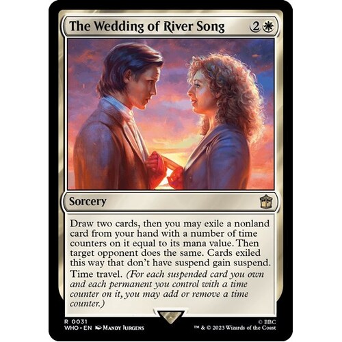 The Wedding of River Song FOIL - WHO