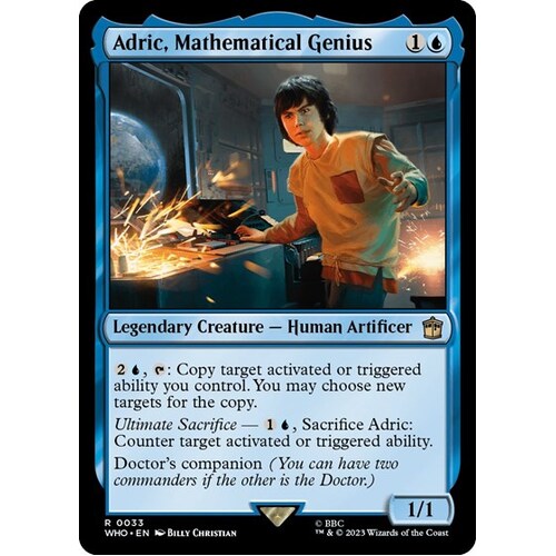 Adric, Mathematical Genius FOIL - WHO