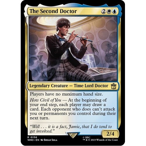 The Second Doctor FOIL - WHO