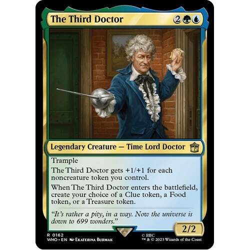 The Third Doctor FOIL - WHO