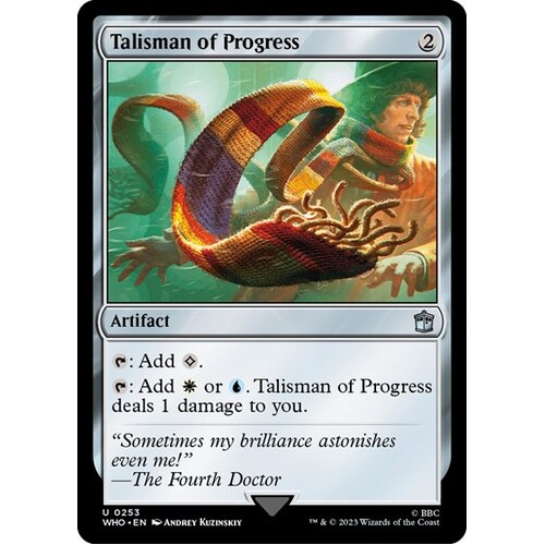 Talisman of Progress FOIL - WHO