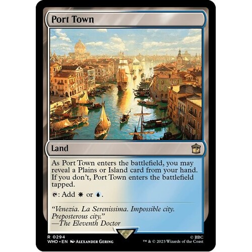 Port Town FOIL - WHO