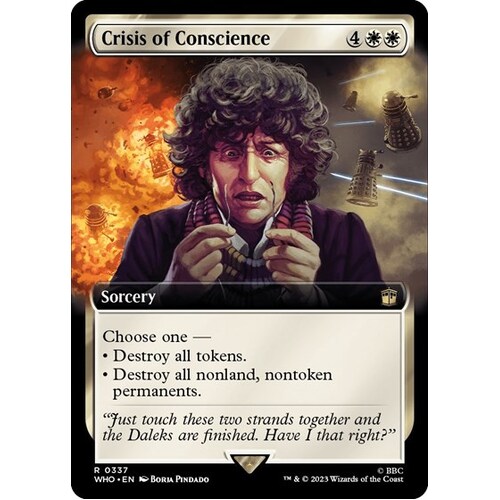Crisis of Conscience (Extended Art) FOIL - WHO