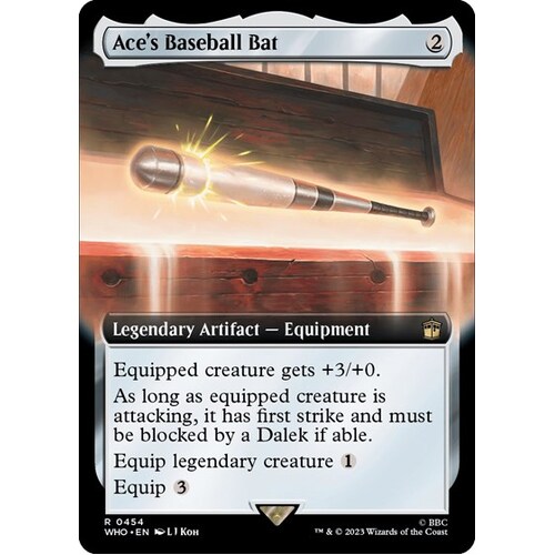 Ace's Baseball Bat (Extended Art) FOIL - WHO