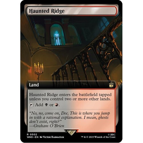 Haunted Ridge (Extended Art) FOIL - WHO