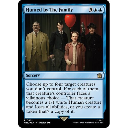 Hunted by The Family (Surge Foil) FOIL - WHO