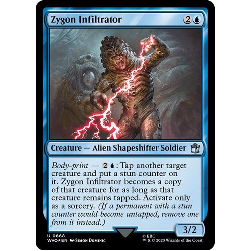 Zygon Infiltrator (Surge Foil) FOIL - WHO