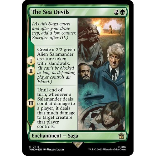 The Sea Devils (Surge Foil) FOIL - WHO