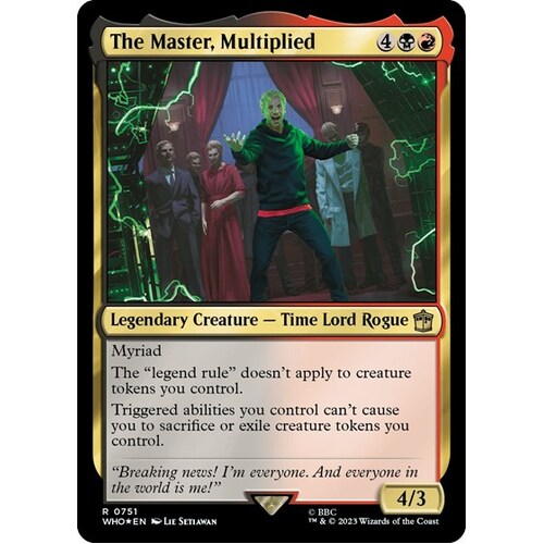 The Master, Multiplied (Surge Foil) FOIL - WHO
