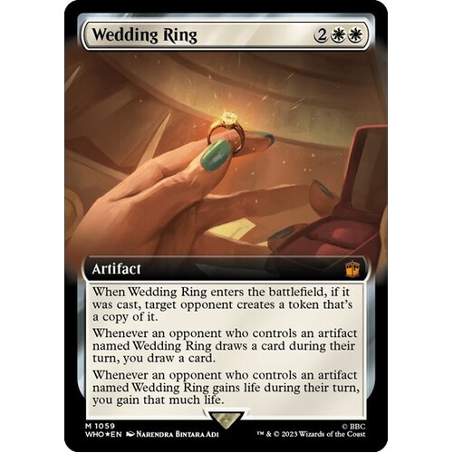 Wedding Ring (Extended Art) (Surge Foil) FOIL - WHO