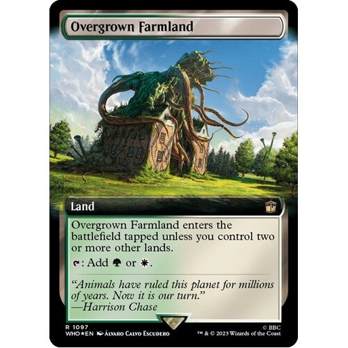 Overgrown Farmland (Extended Art) (Surge Foil) FOIL - WHO