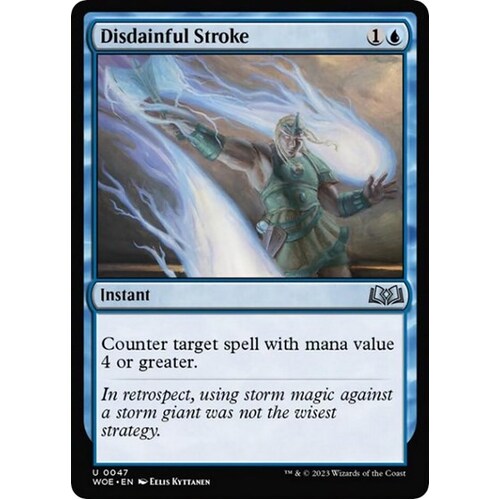 Disdainful Stroke - WOE