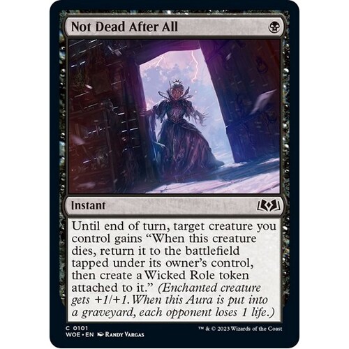 Not Dead After All - WOE
