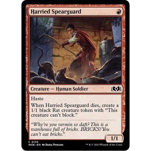 Harried Spearguard - WOE
