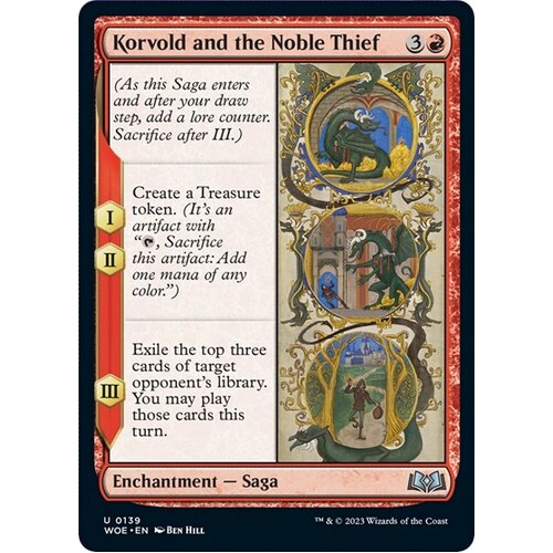 Korvold and the Noble Thief - WOE