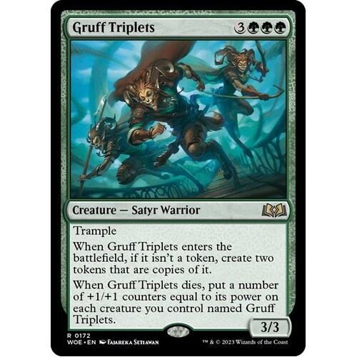 Gruff Triplets - WOE