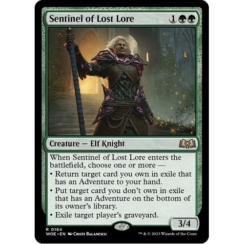 Sentinel of Lost Lore - WOE