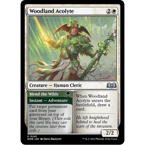 Woodland Acolyte - WOE