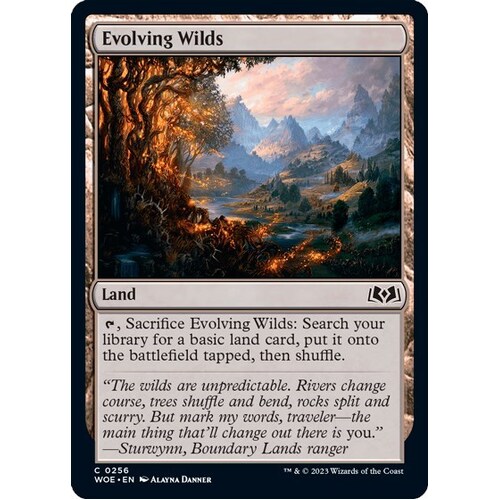 Evolving Wilds - WOE