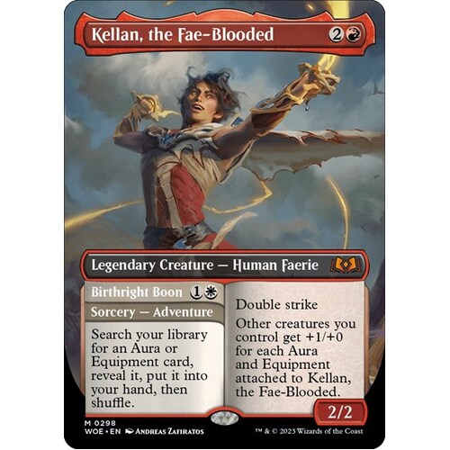 Kellan, the Fae-Blooded (Borderless) - WOE