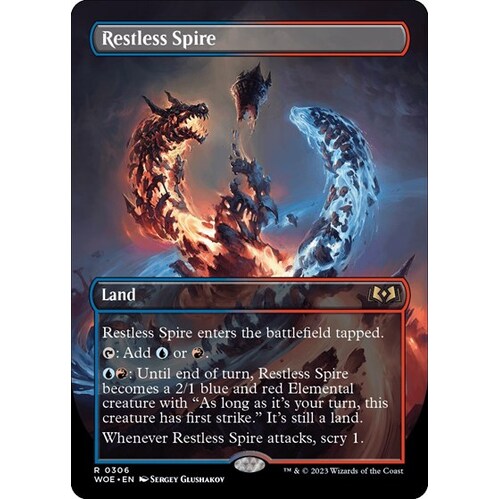 Restless Spire (Borderless) - WOE