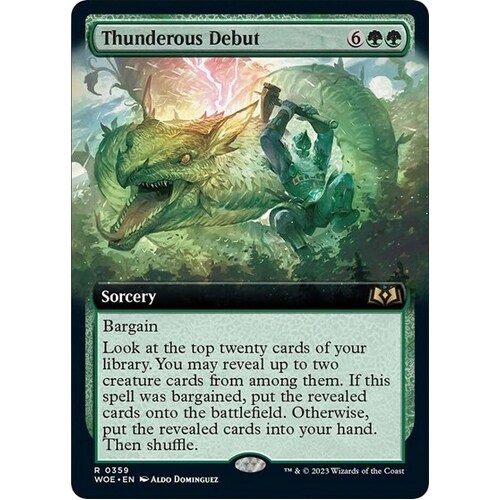 Thunderous Debut (Extended Art) - WOE