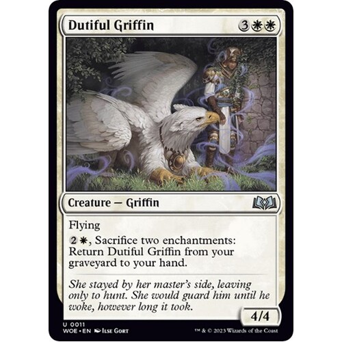 Dutiful Griffin FOIL - WOE
