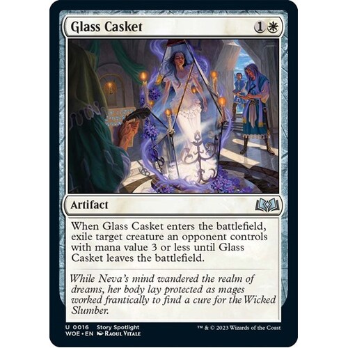 Glass Casket FOIL - WOE