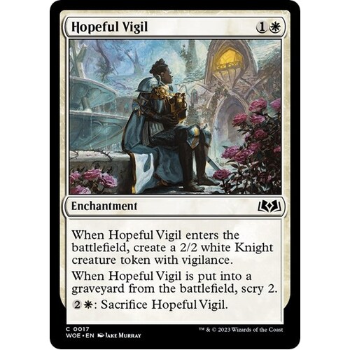 Hopeful Vigil FOIL - WOE