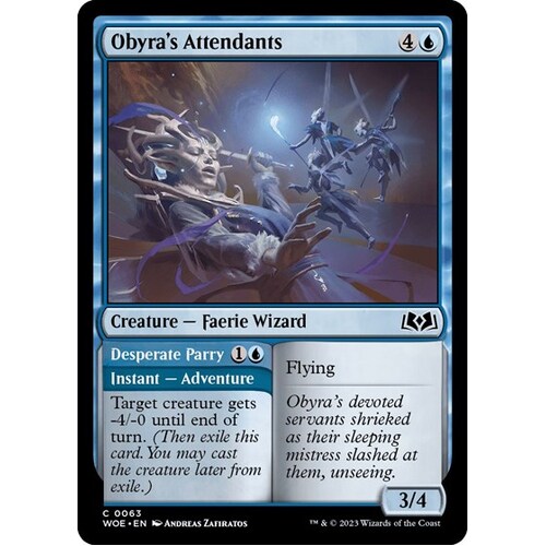 Obyra's Attendants FOIL - WOE