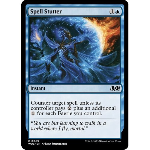Spell Stutter FOIL - WOE